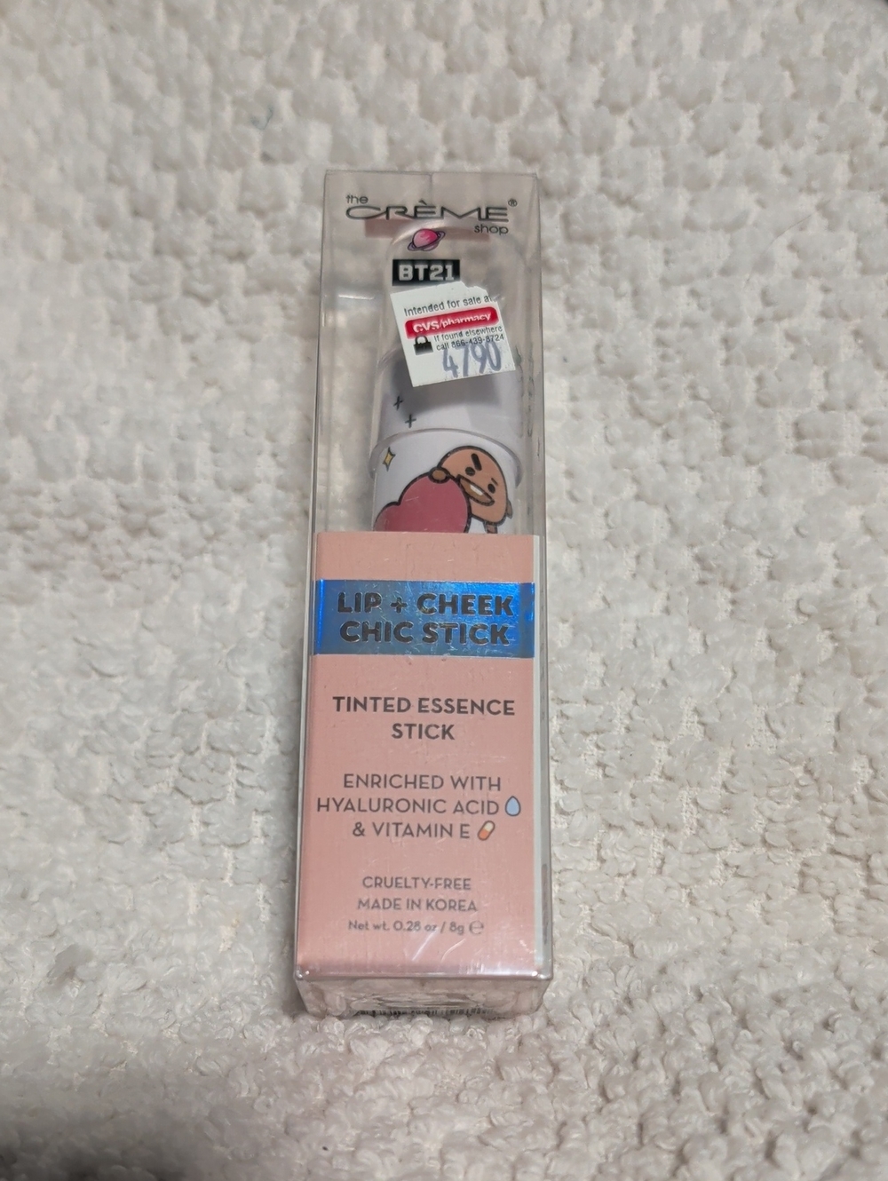 Creme Shop BT21 Lip + Cheek Chic Stick